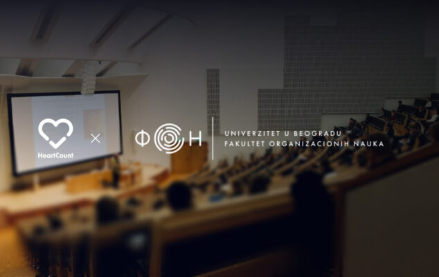 Faculty of Organizational Sciences partnered with HeartCount
